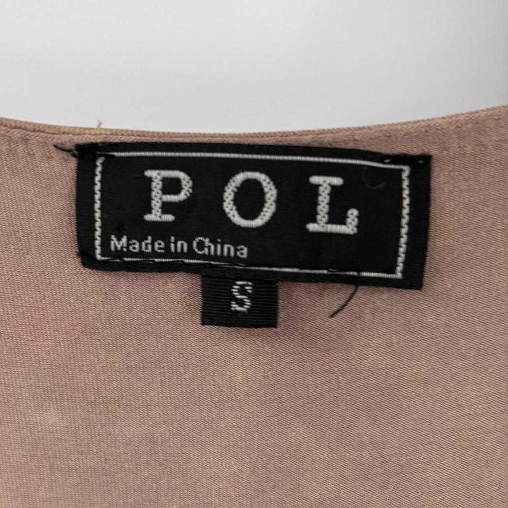 POL Embroidered Fringe Long Open Cardigan Boho Festival Western Duster Size S - Picture 6 of 8